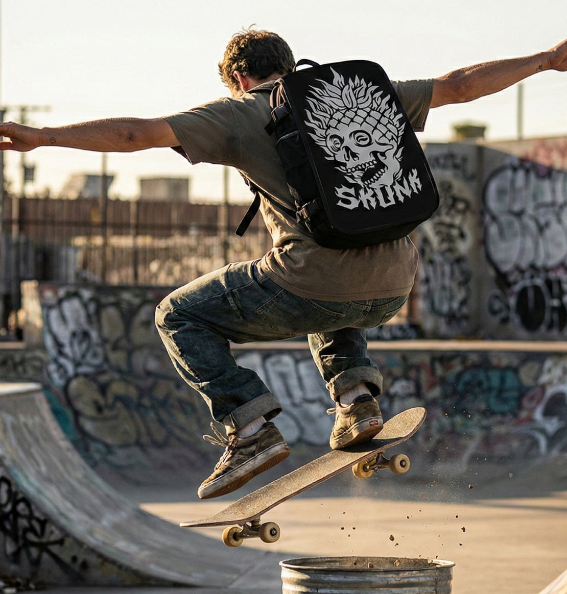 Pineapple Skull Black - Faceoff®