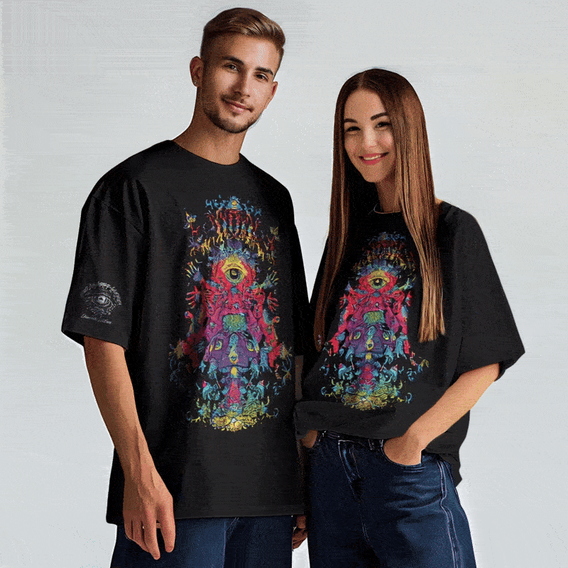 Eye AM Black - Oversized Tee