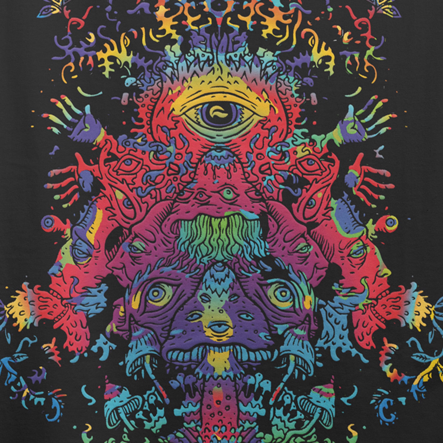 Eye AM Black - Oversized Tee