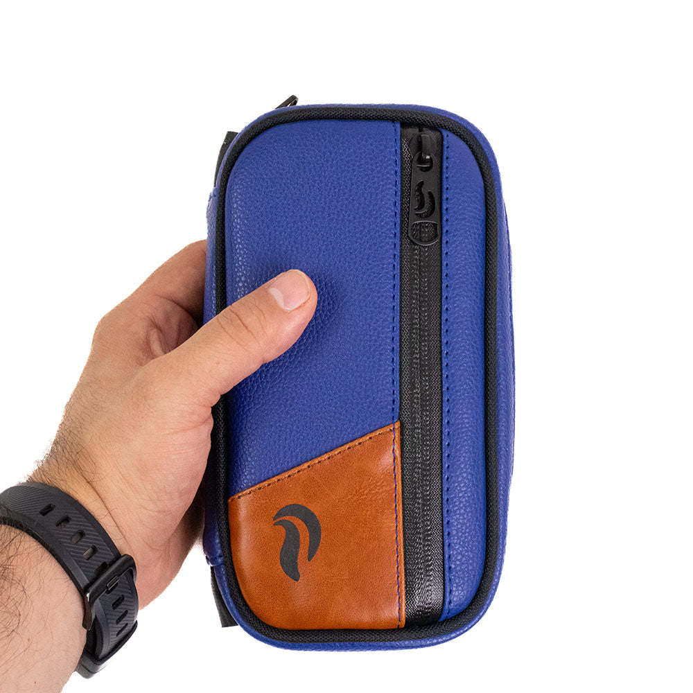 Flux-Blue Leather