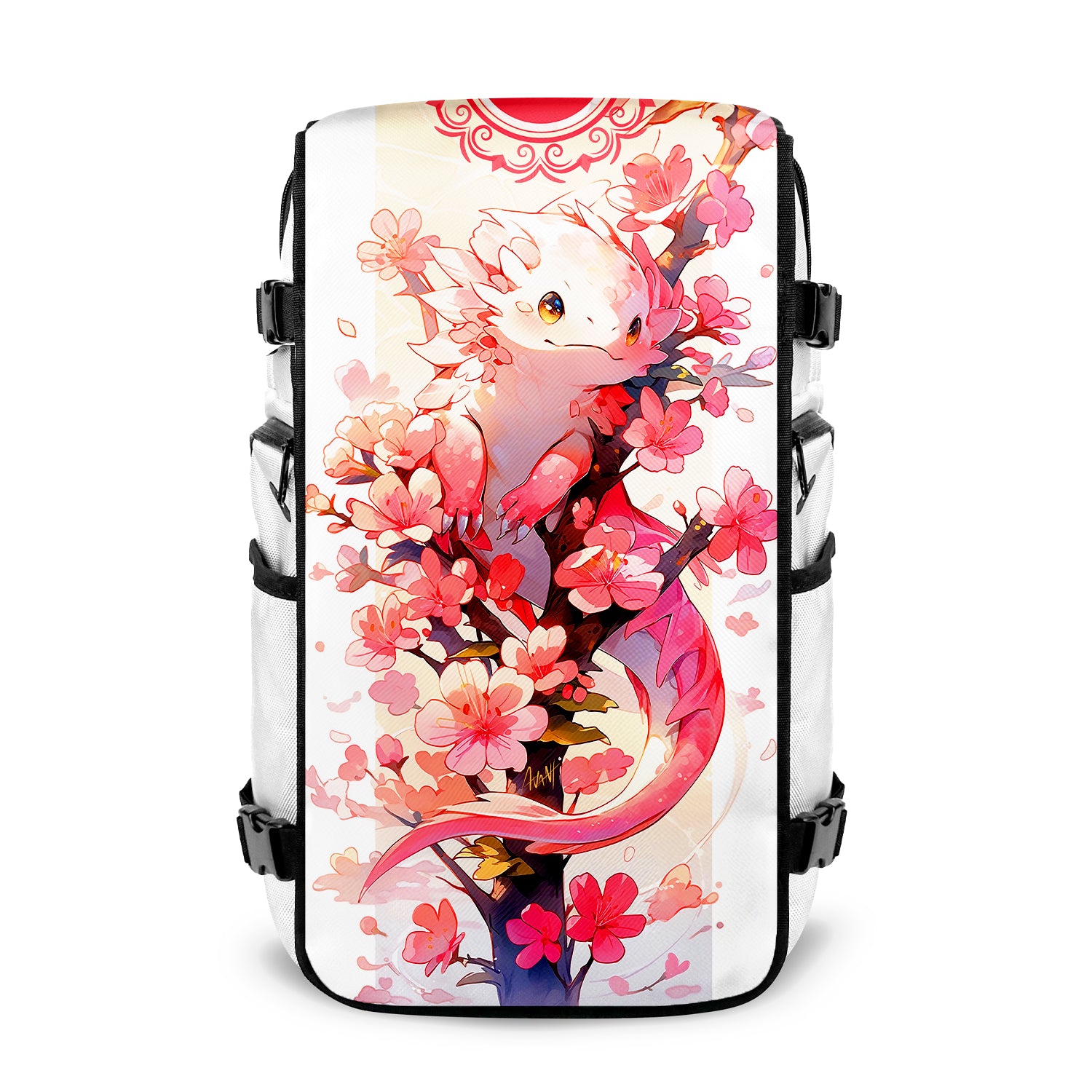 Pink Axolotl - Faceoff® White