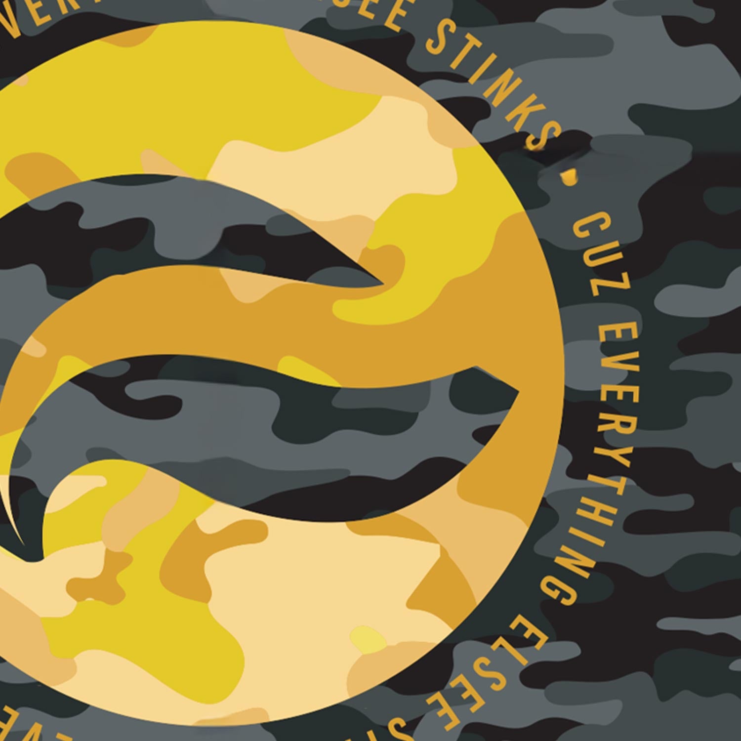 Gray Camo - Faceoff® Messenger Face