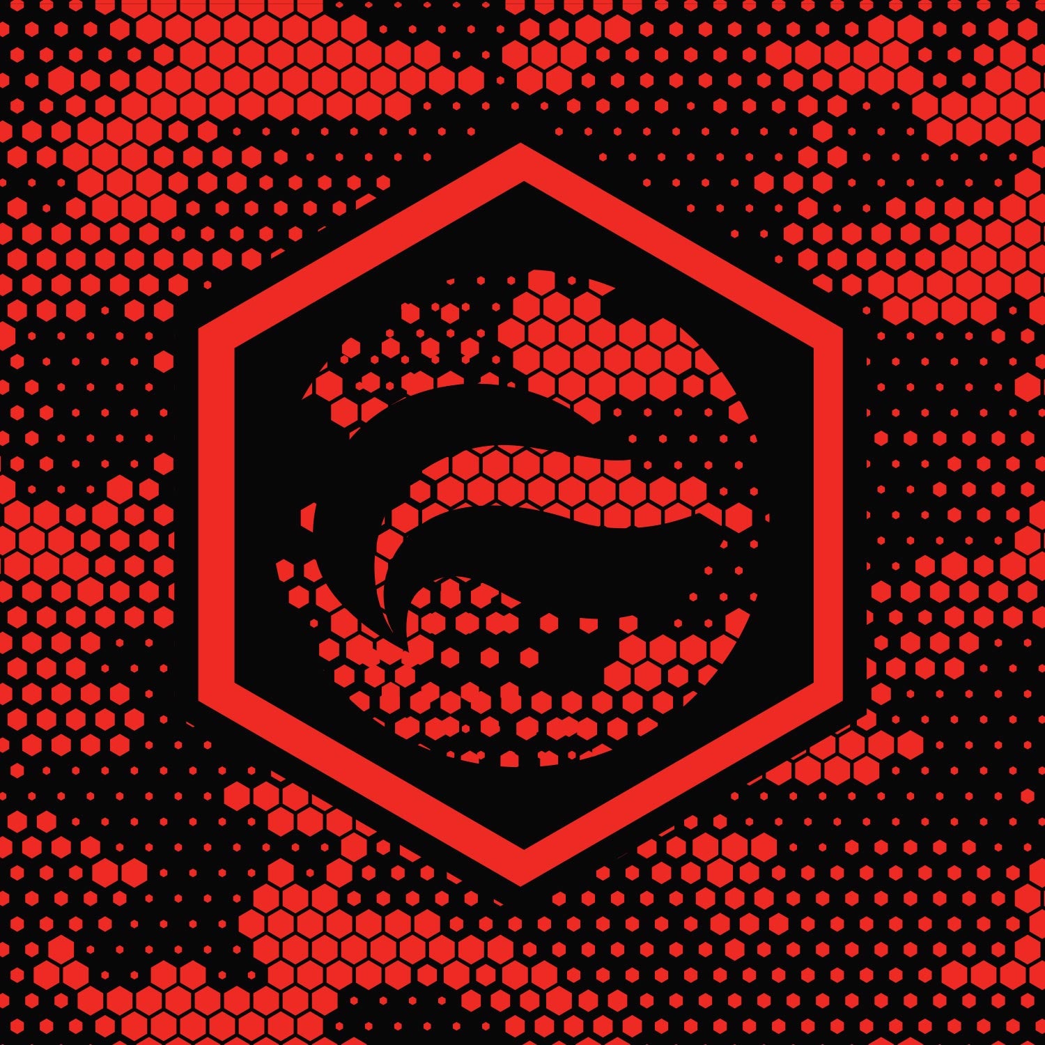 Red Camo - Faceoff® Messenger Face