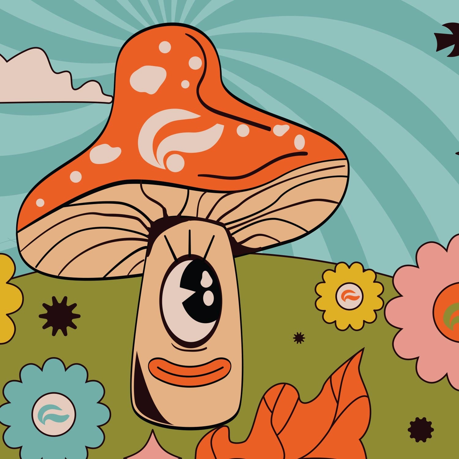 Mushroom - Faceoff® Sling