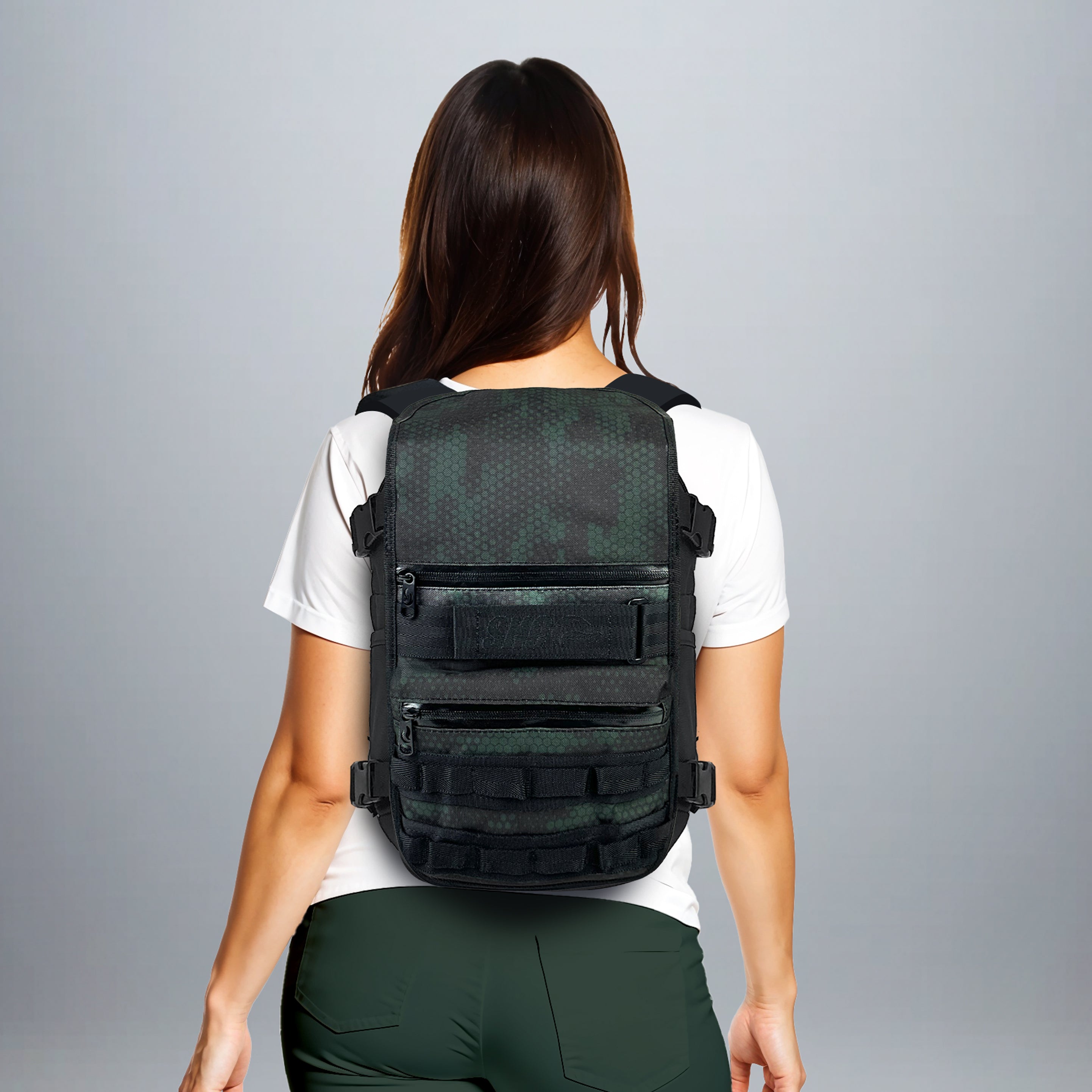 Utility - Hunter Green Camo - Faceoff® Small