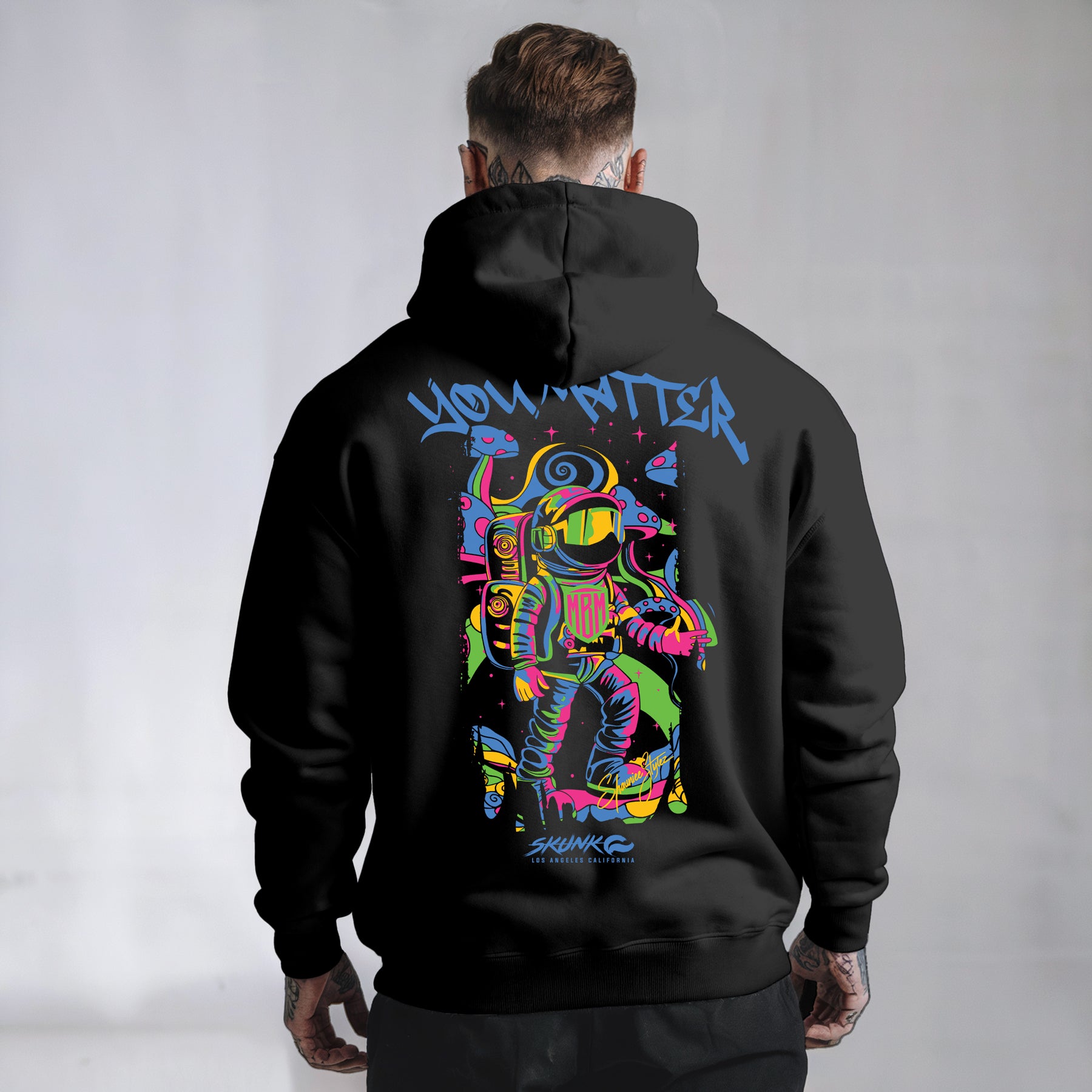 MBM Astronaut (Black)- Premium Hoodie