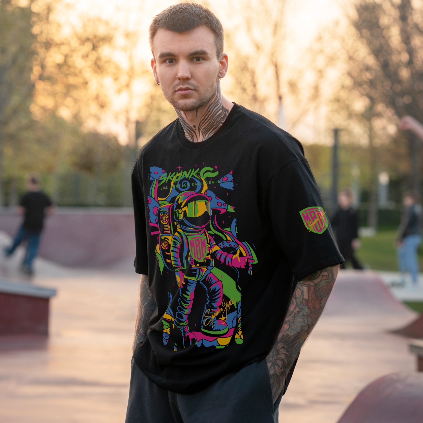 MBM Astronaut (Black) - Oversized Tee