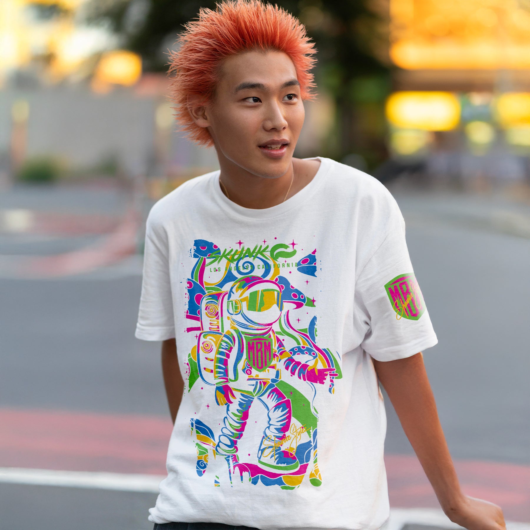 MBM Astronaut (White) - Oversized Tee