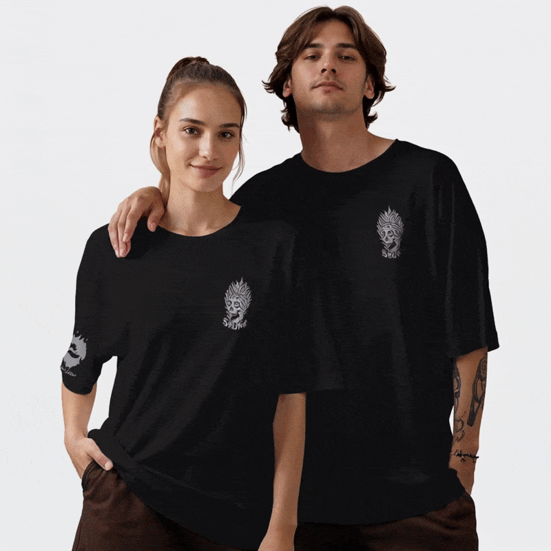 Lost Black - Oversized Tee