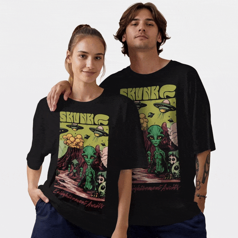 Psycho Alien - Oversized Tee