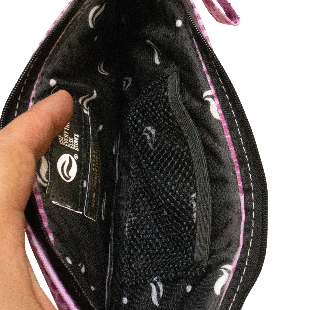 6" Zip Pouch - Bubblegum Pink Camo