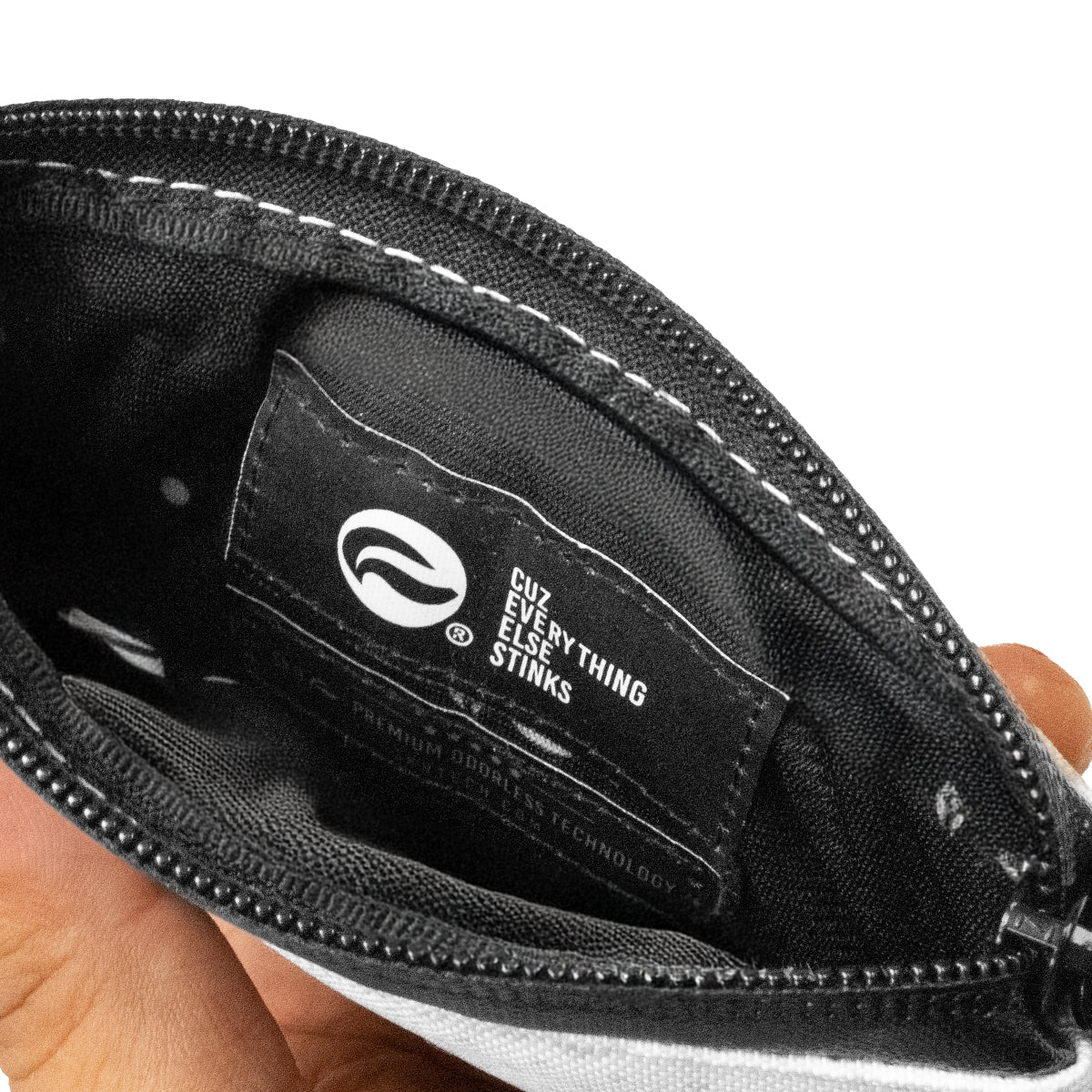 6" Zip Pouch - Atomic White Camo