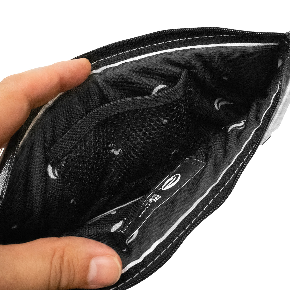 9" Zip Pouch - Atomic White Camo