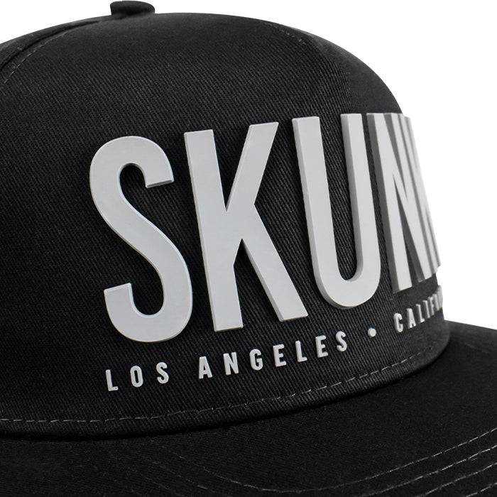 Black W/ Gray Logo - Snap Back