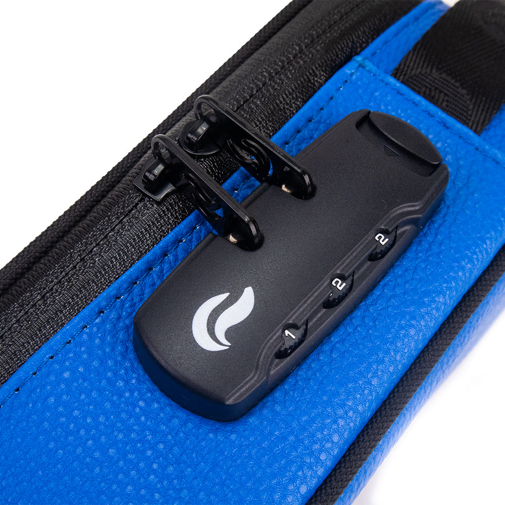 Sidekick S - Navy Blue Leather W/Brown