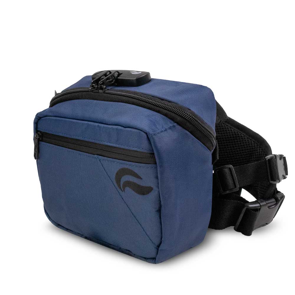 Skunk Bags Kross smell proof cross body bag angle
view