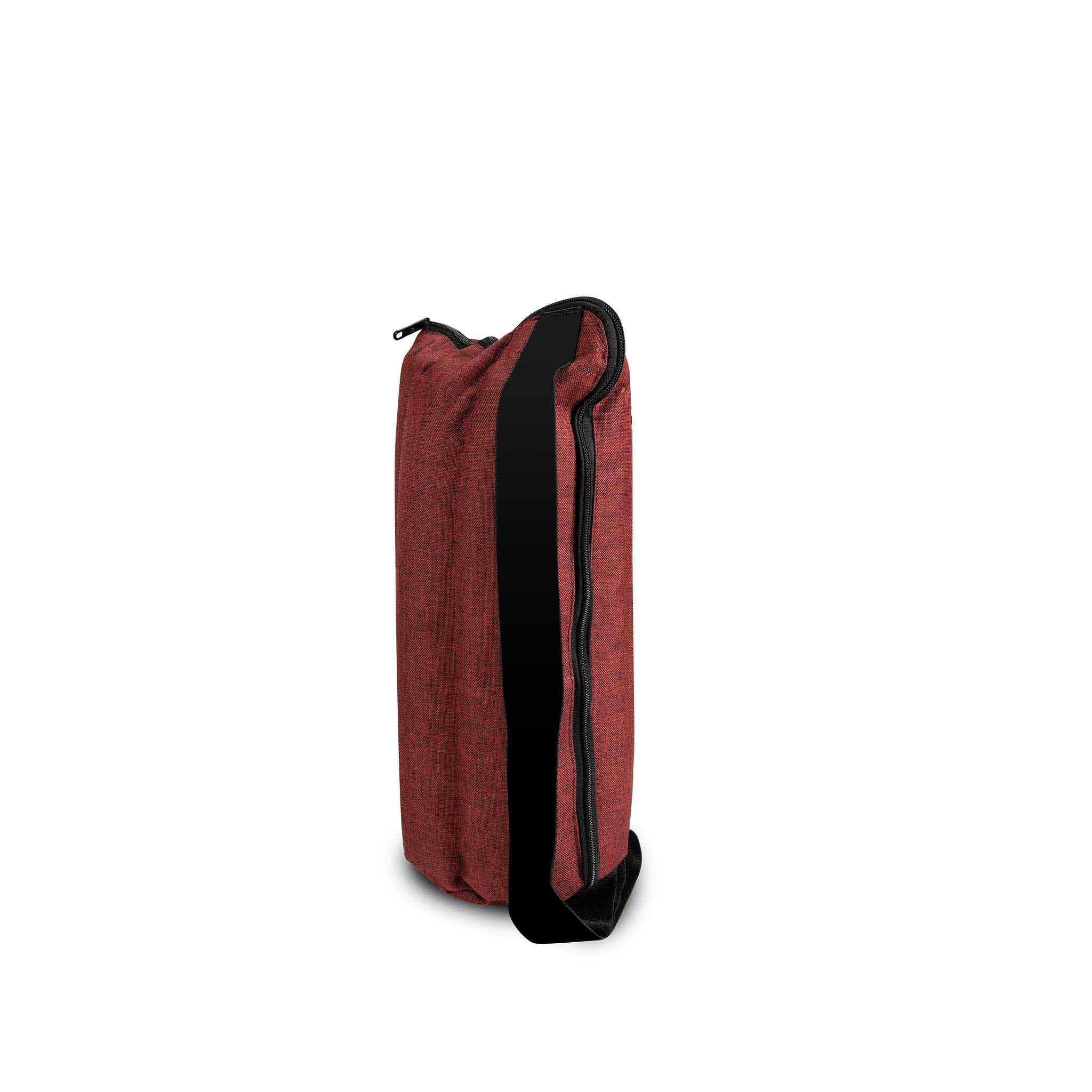 Zipper Tube 16" - Burgundy