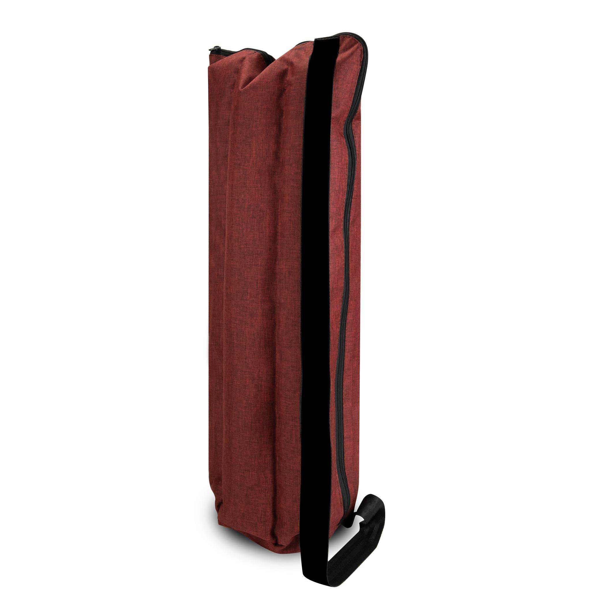 Zipper Tube 27" - Burgundy