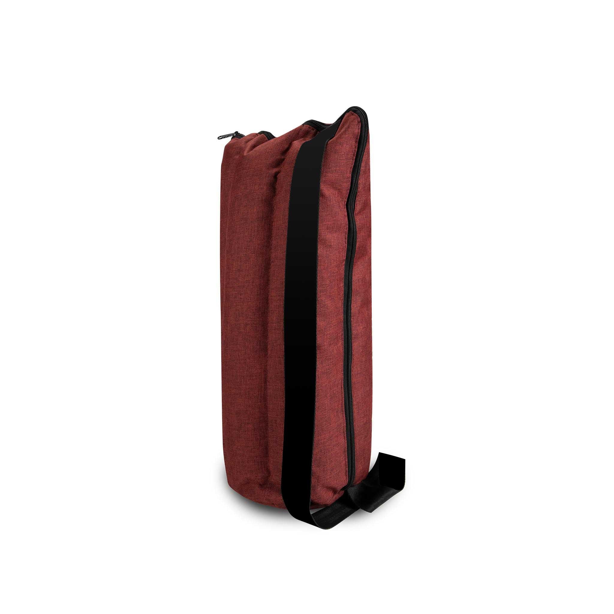 Zipper Tube 20" - Burgundy