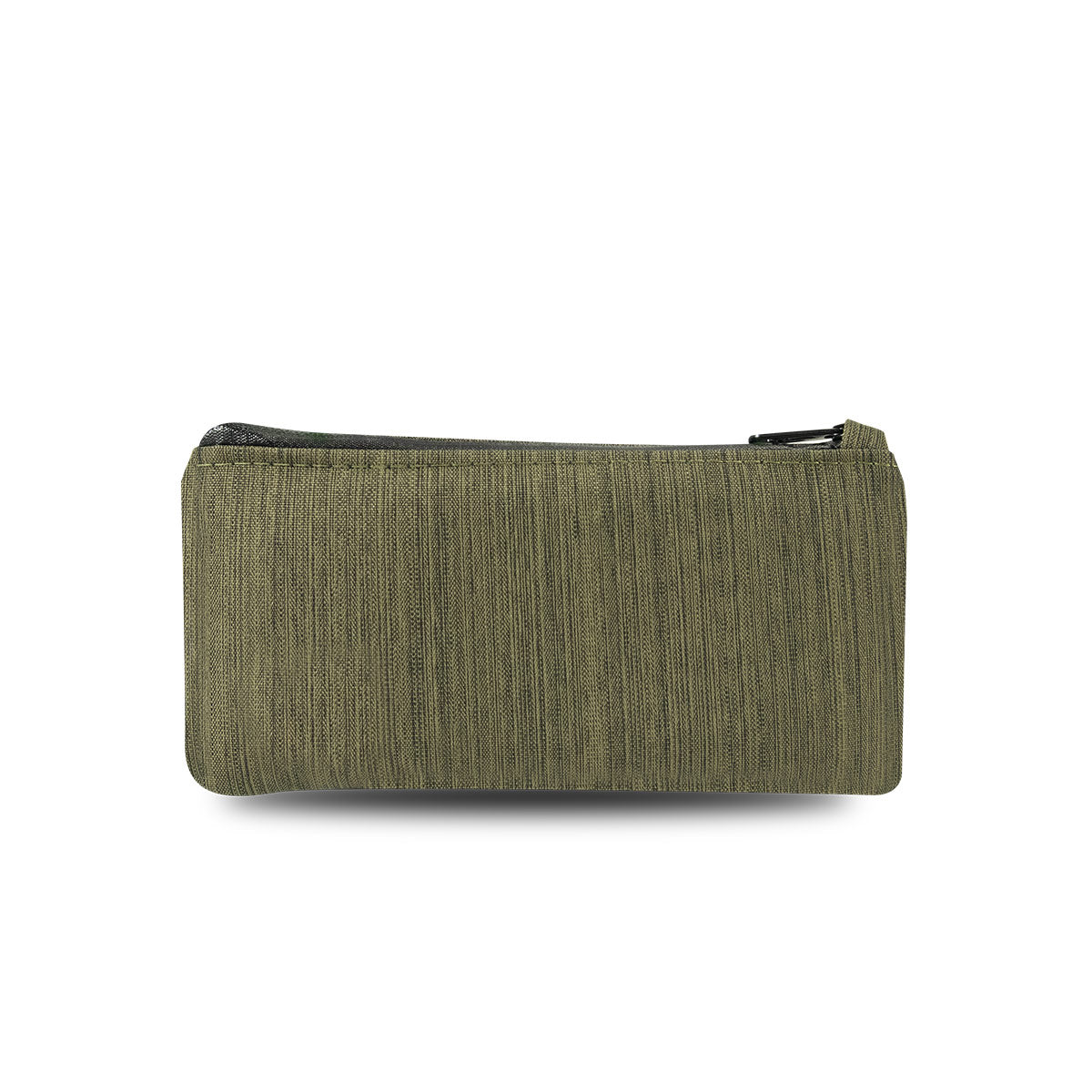 7" Zip Pouch - Green Oxford