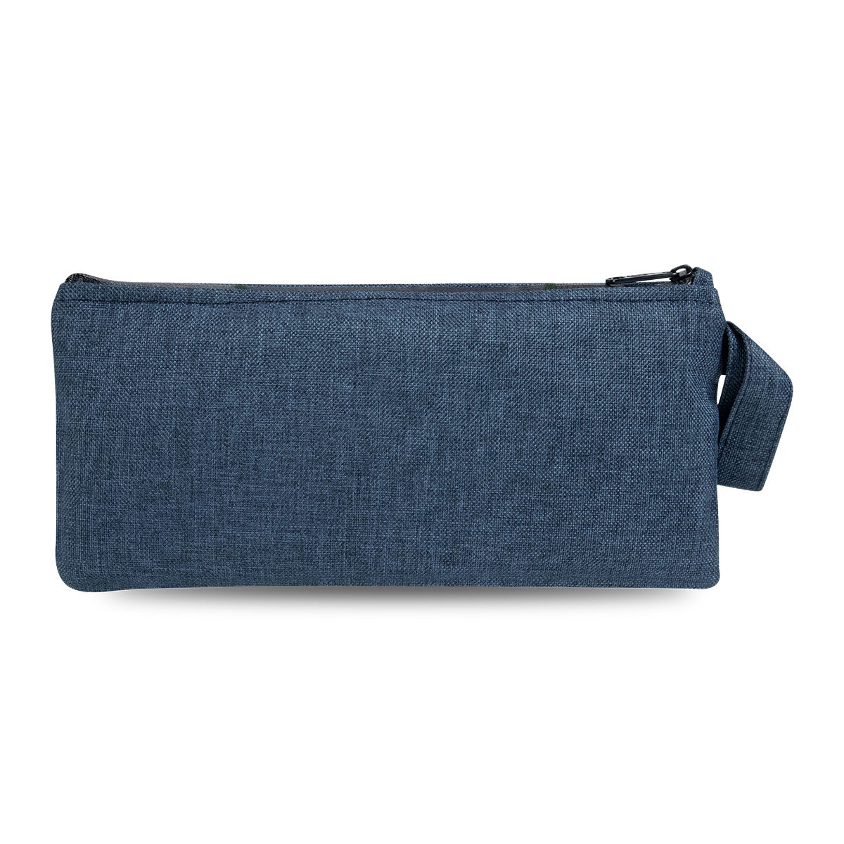 9" Zip Pouch - Denim Oxford