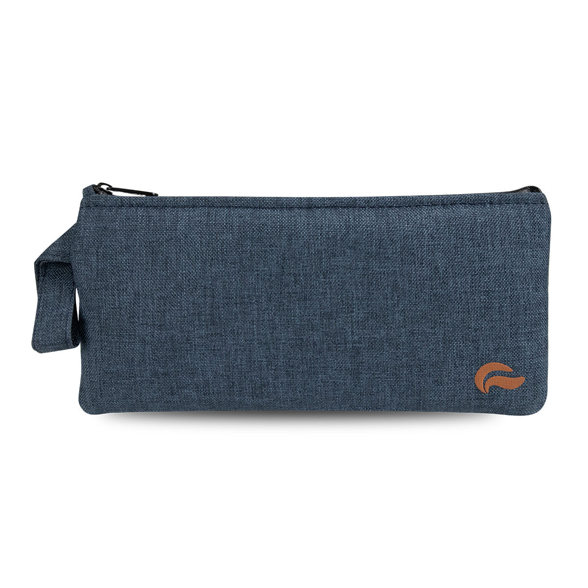 9" Zip Pouch - Denim Oxford