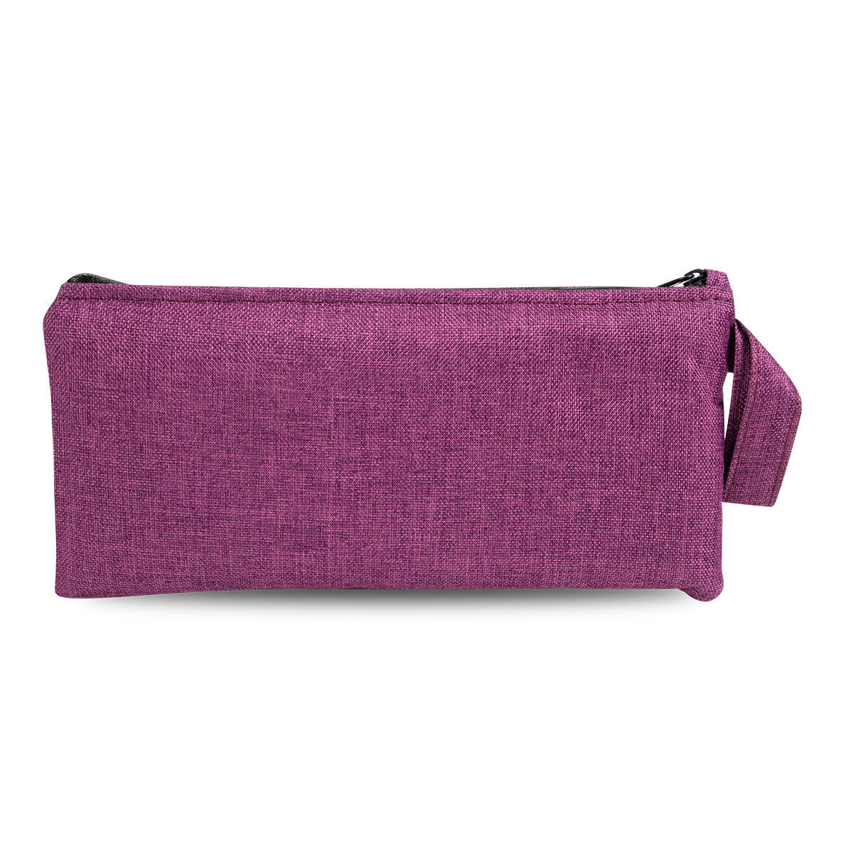 9" Zip Pouch - Lavender Oxford