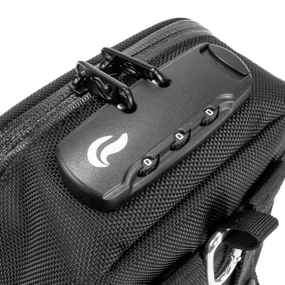 Slide W/Lock - Black Canvas