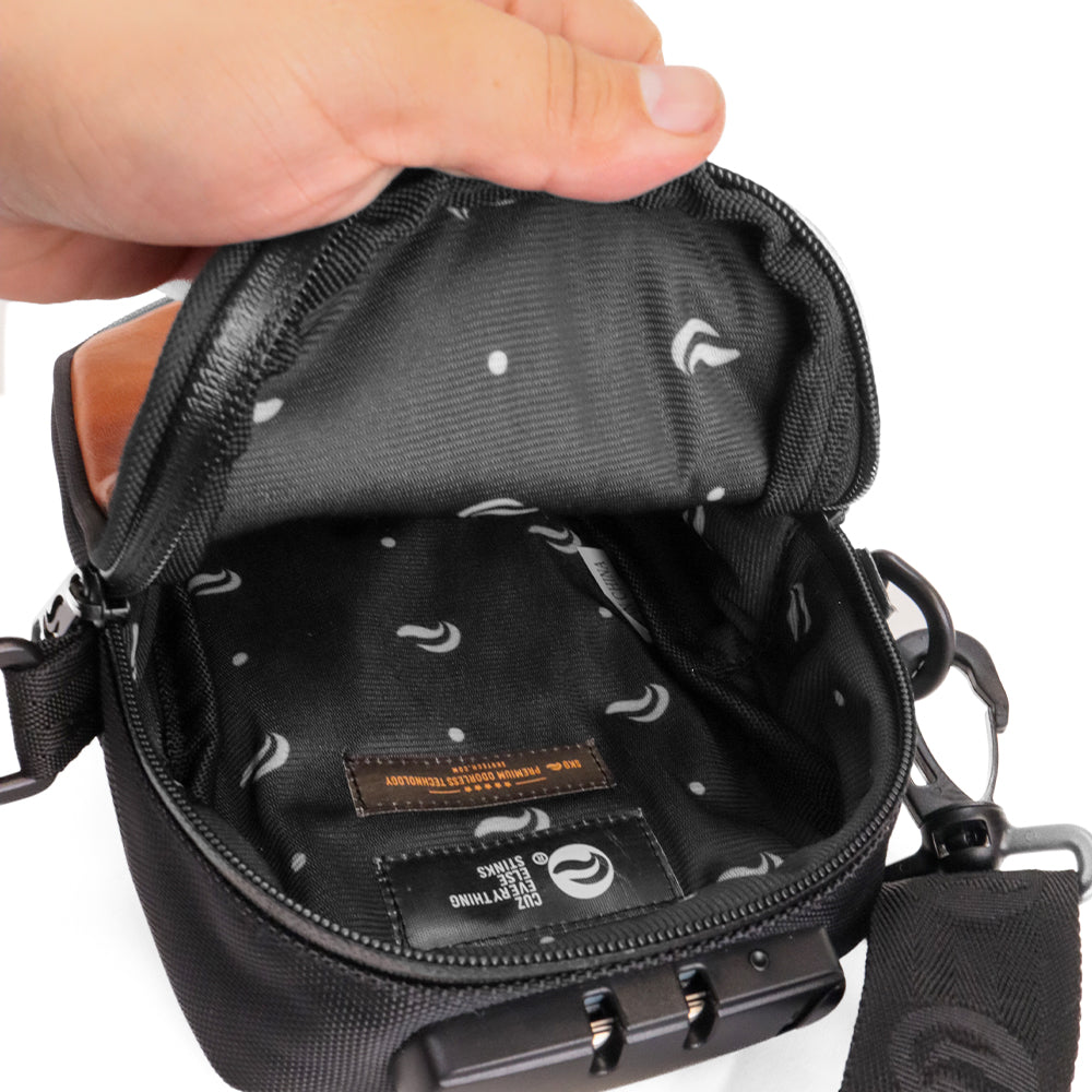 Slide W/Lock - Black/Orange