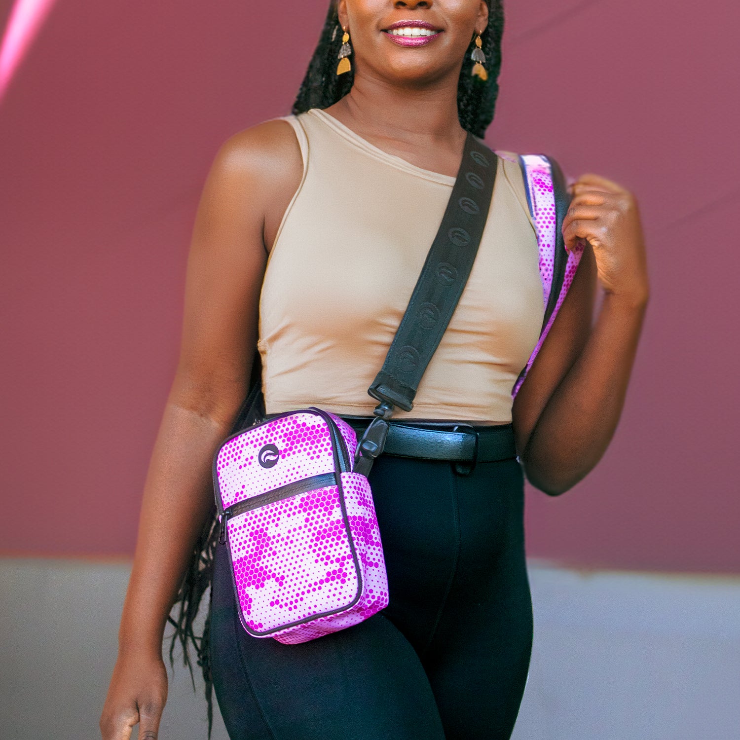 Slide W/Lock - Tangerine Camo