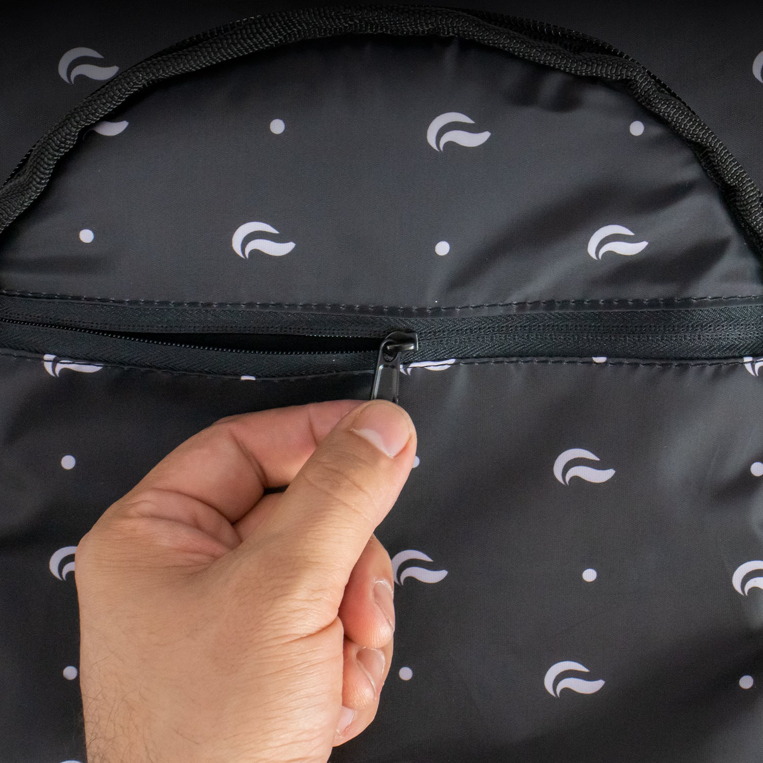 Raven - Elegant Black Canvas