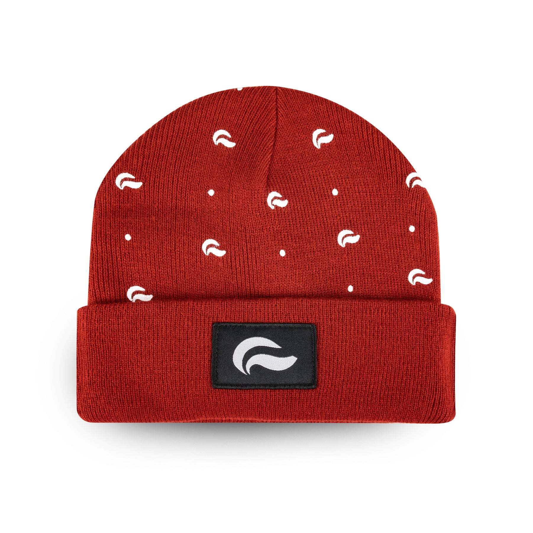 Cuffed Beanie - Red