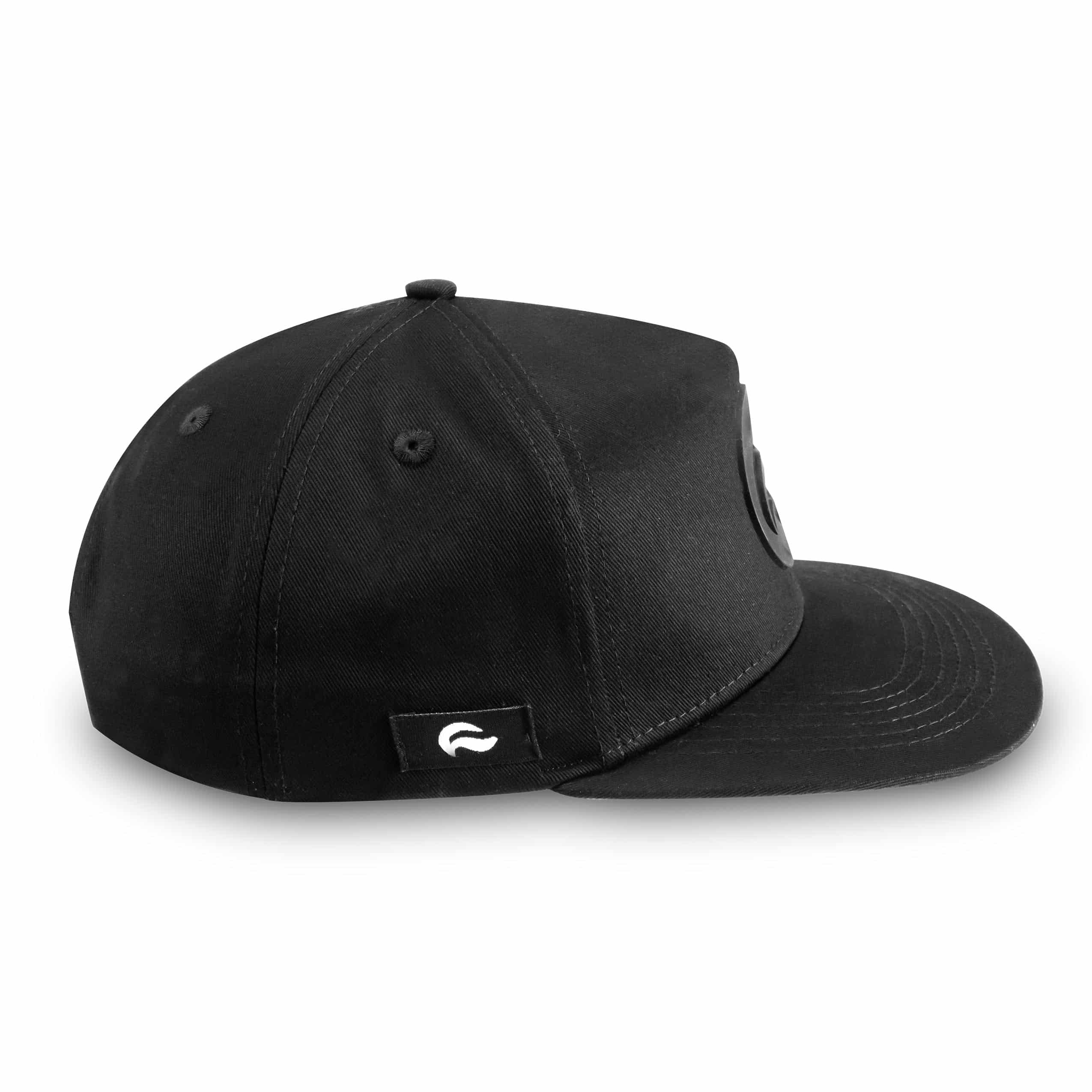Black/Black Circle - Snap Back