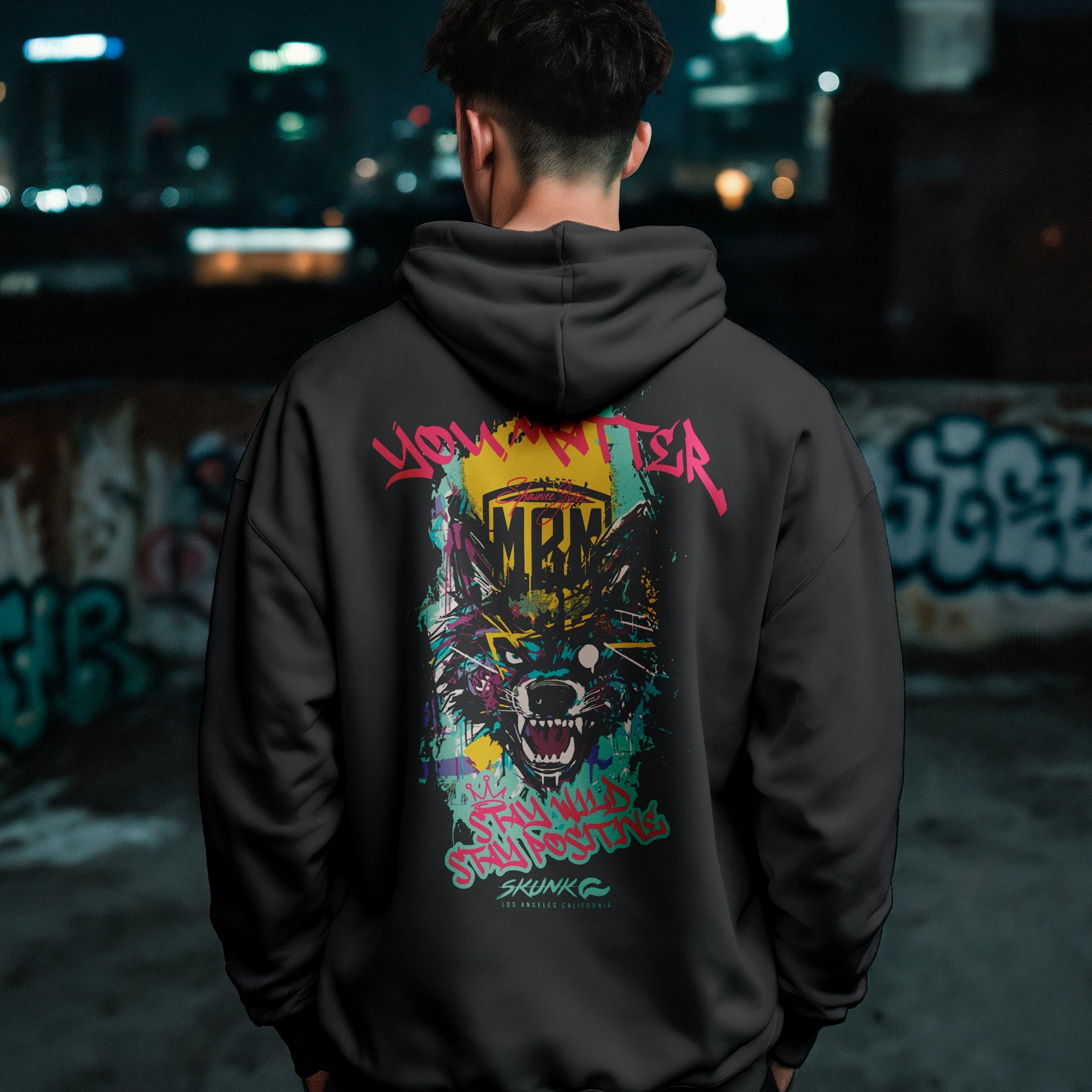 MBM Stay Wild (Black)- Premium Hoodie