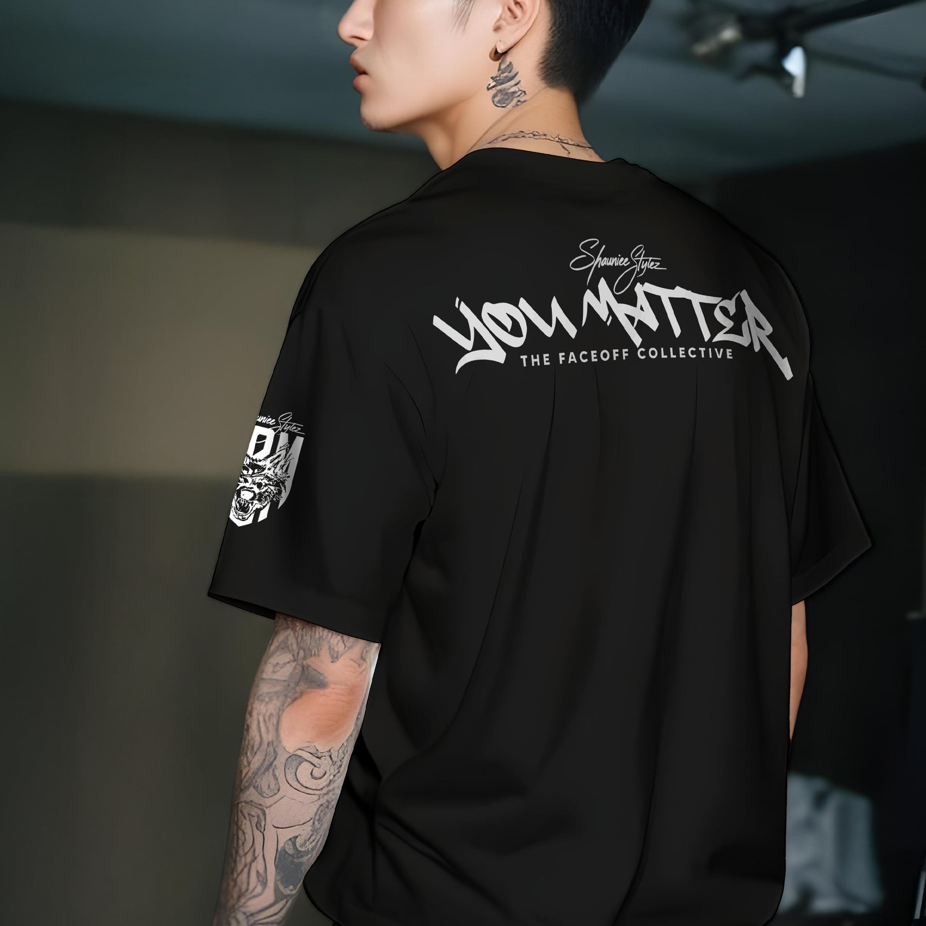 MBM Stay Wild (Black)- Oversized Tee
