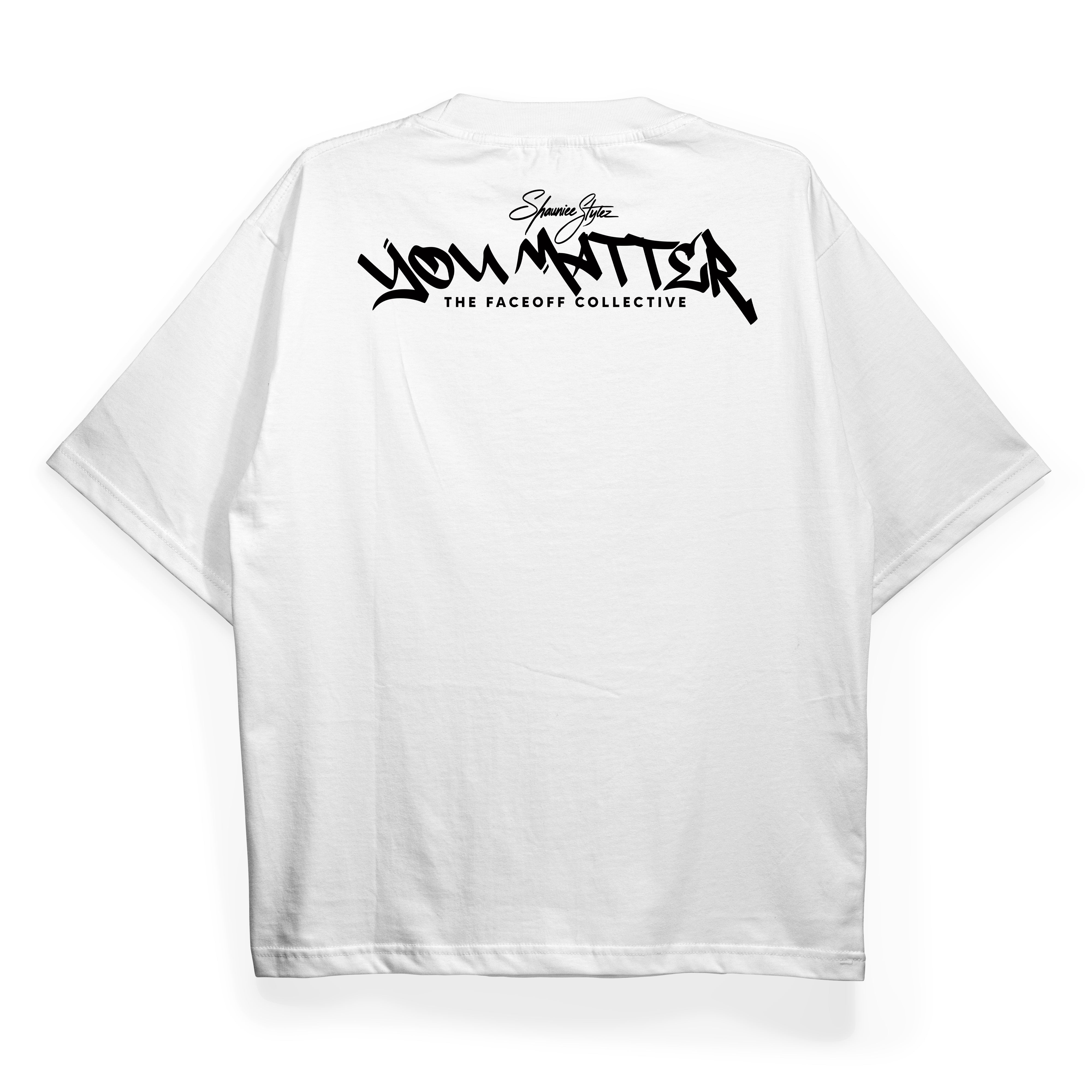 MBM Stay Wild (White)- Oversized Tee