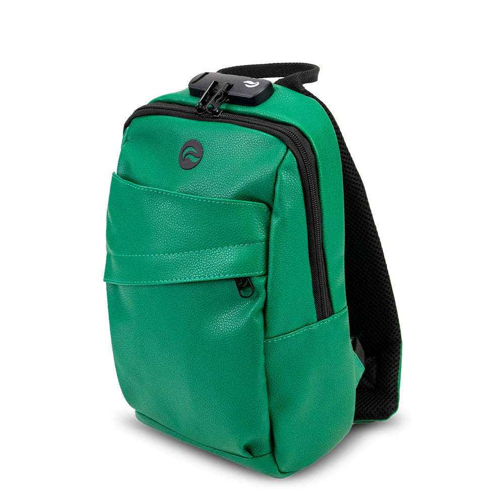 Uno - Green Faux Leather