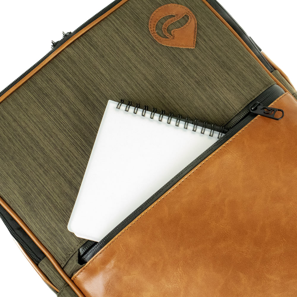 Urban - Oxford Green W/Orange Leather