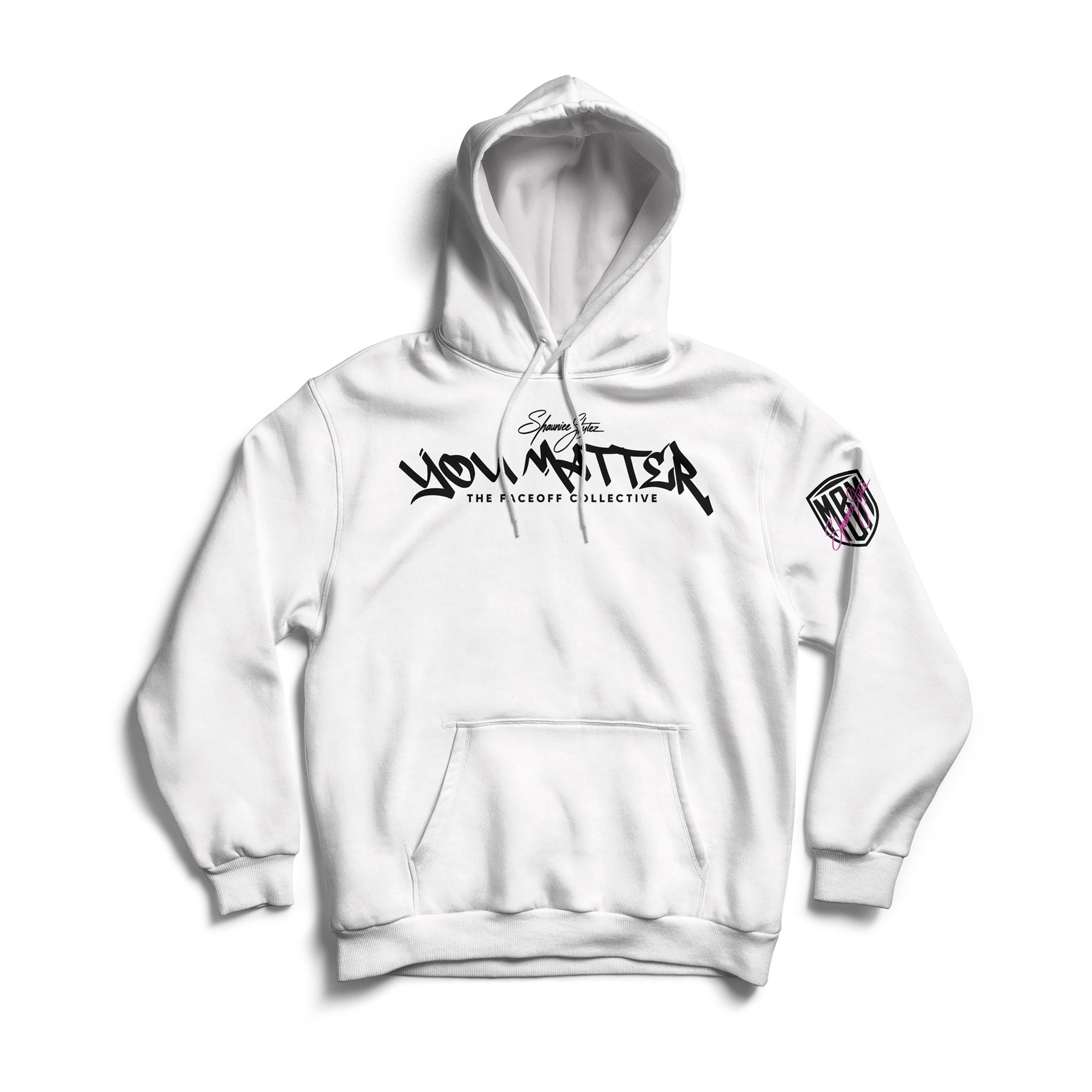 MBM You Matter (White)- Premium Hoodie