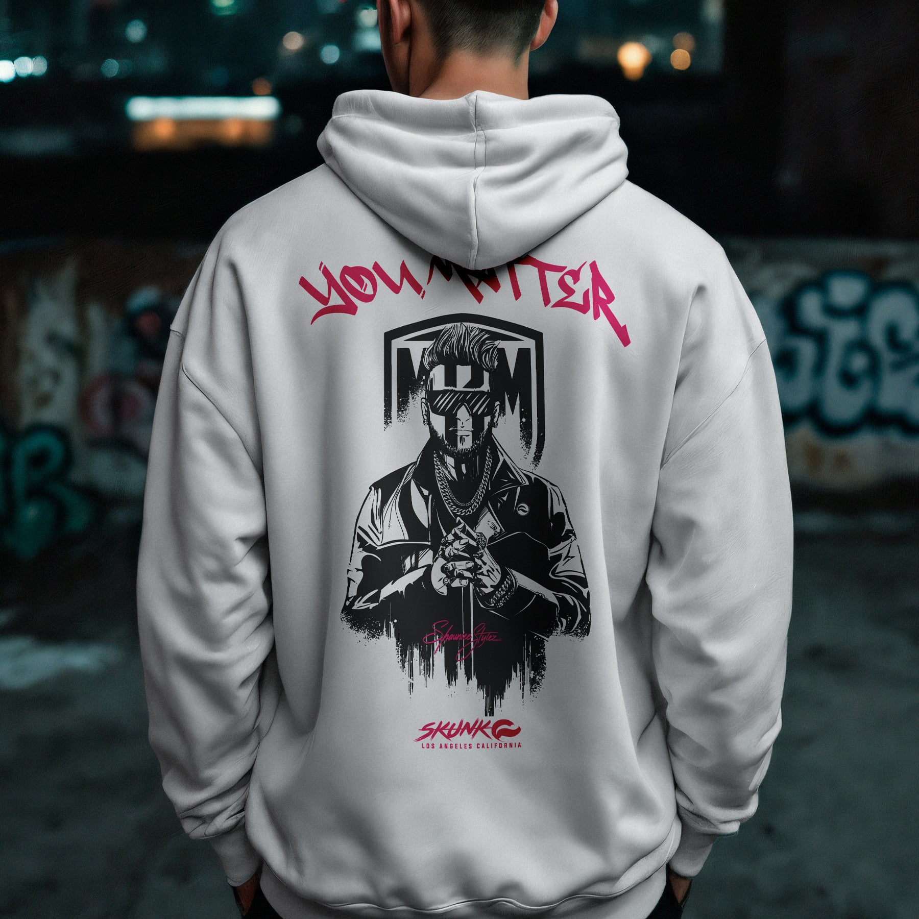 MBM You Matter (White)- Premium Hoodie