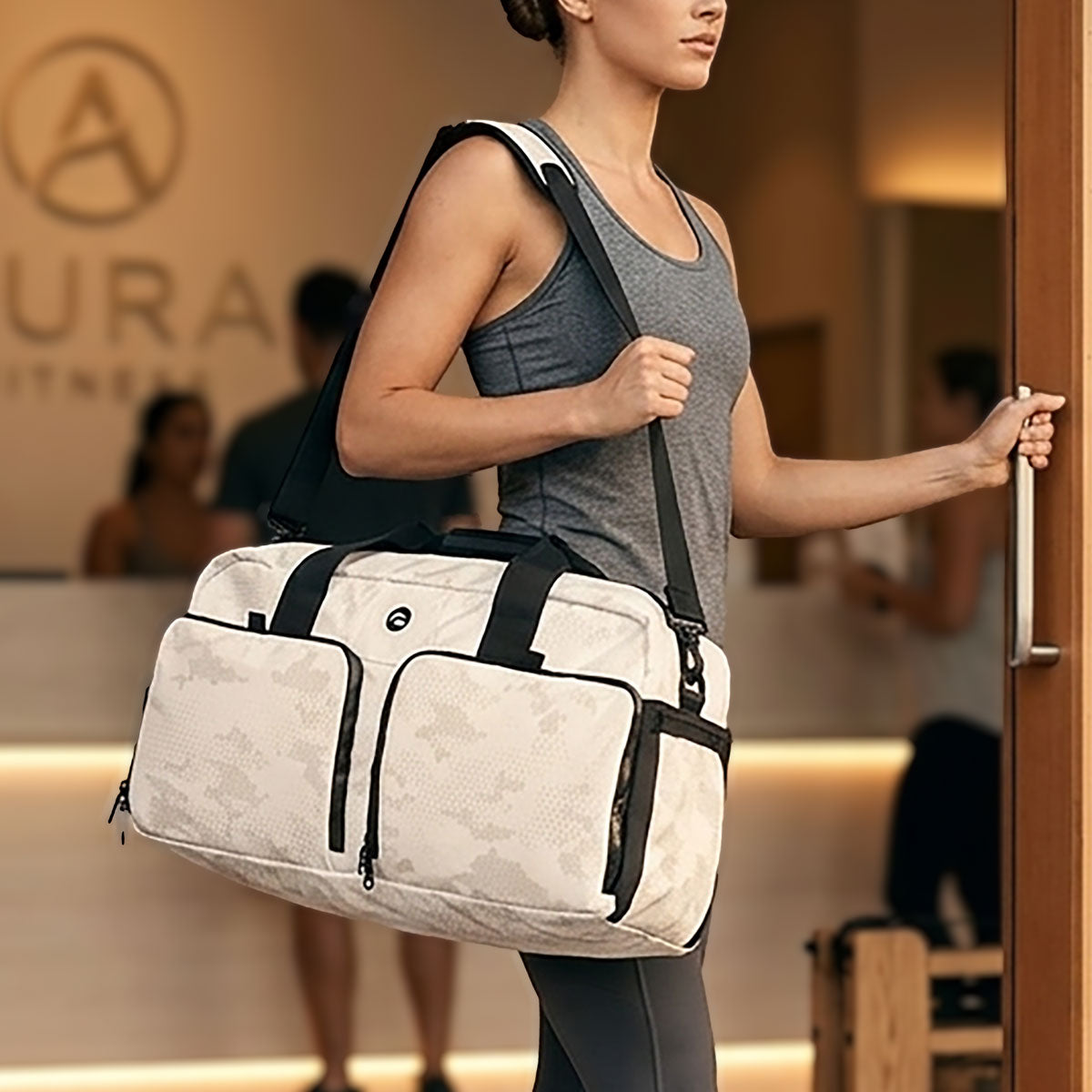 Sports Bag - Atomic White Camo