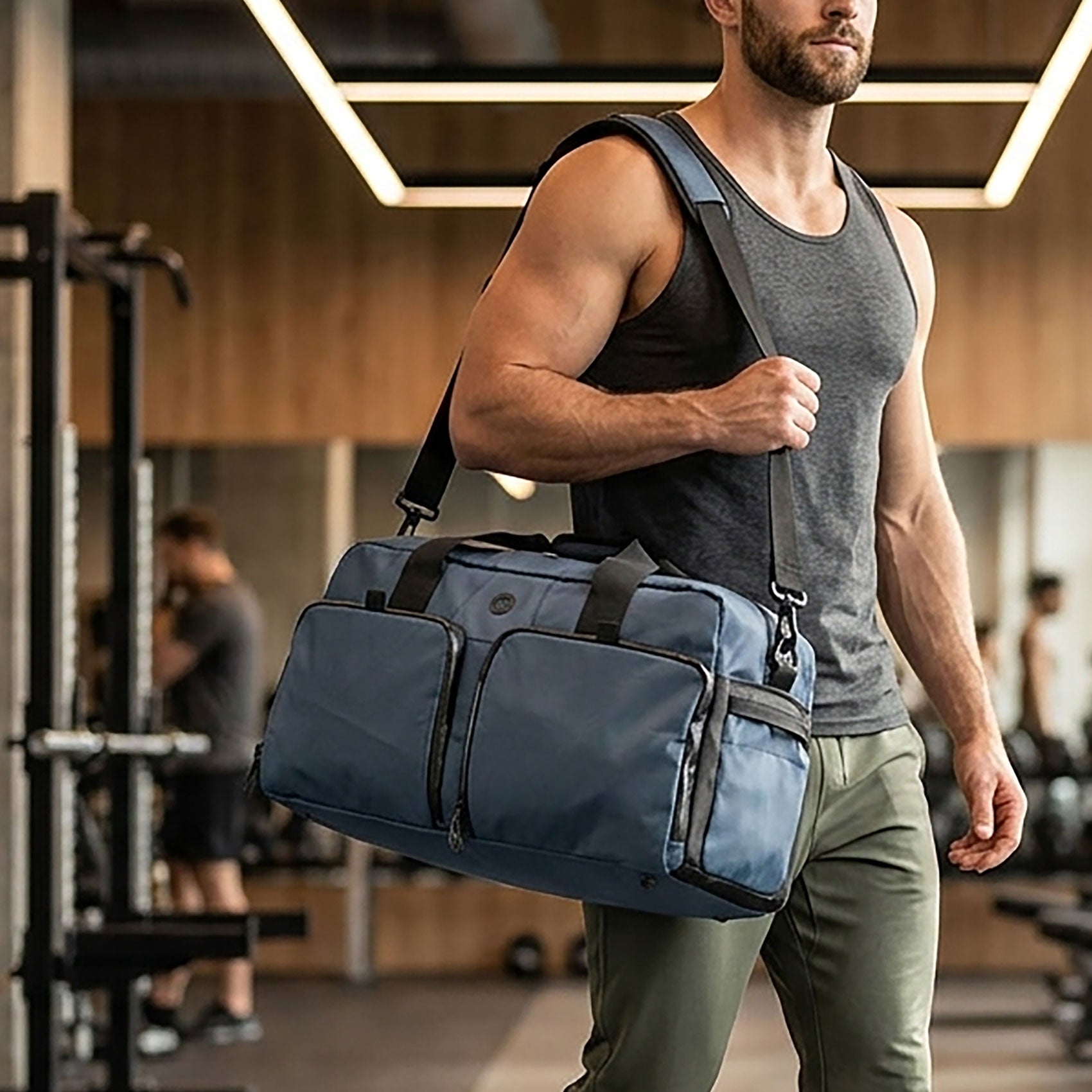 Sports Bag - Elegant Blue