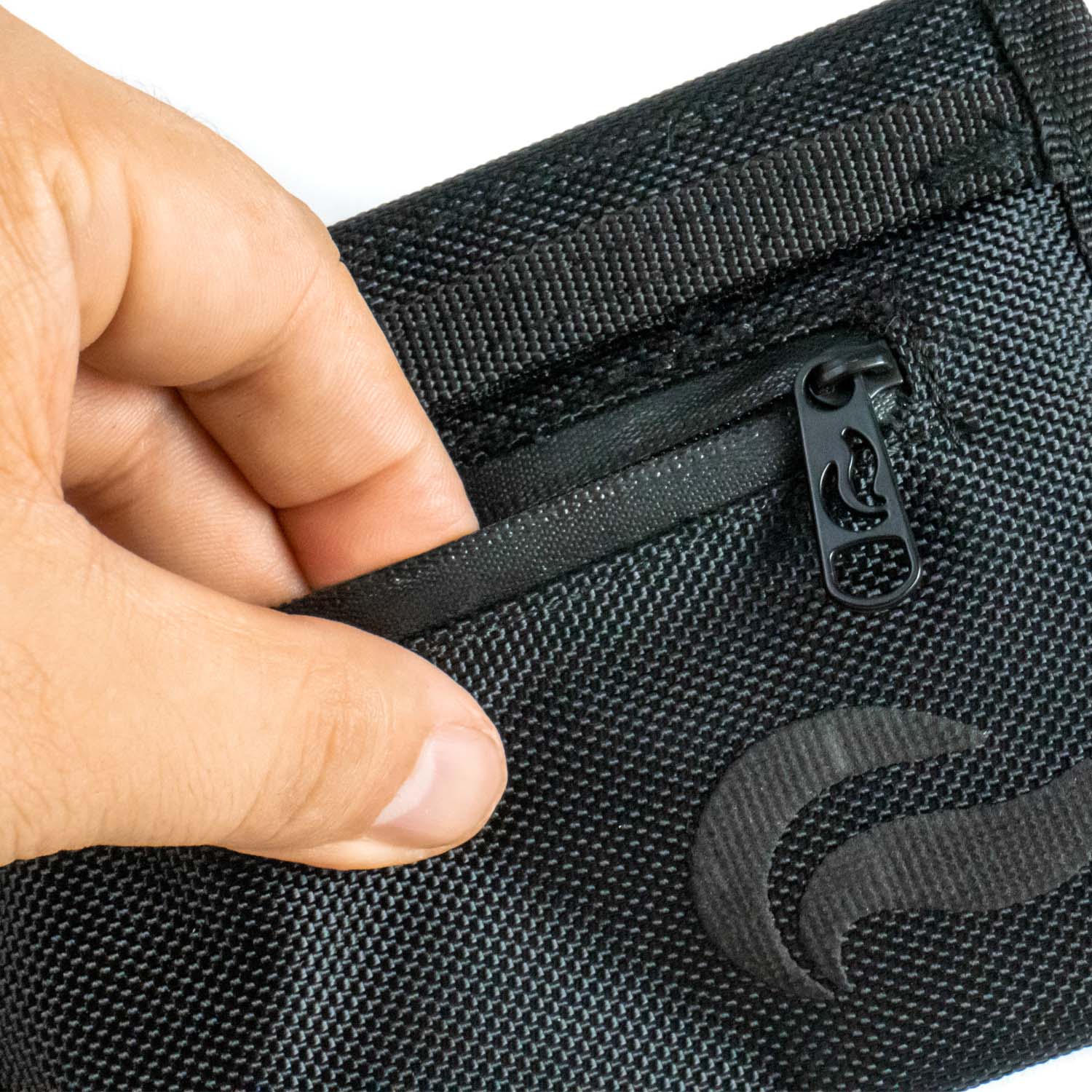 Roll Up Pouch 5.5" - Black Canvas