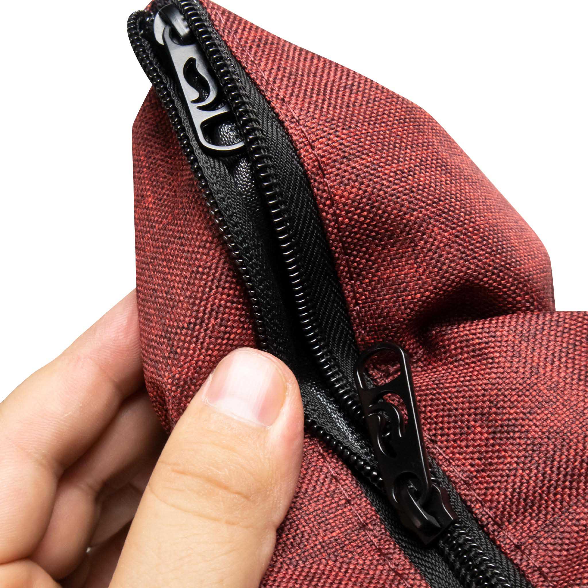 Zipper Tube 20" - Burgundy