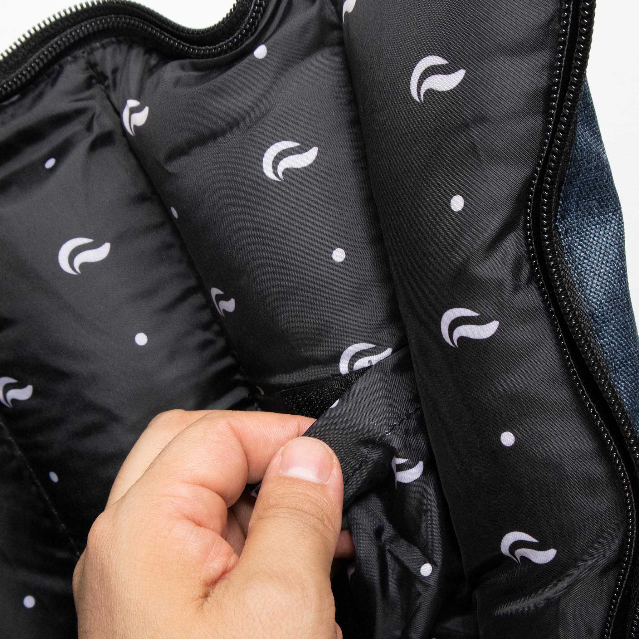 Zipper Tube 16" - Black
