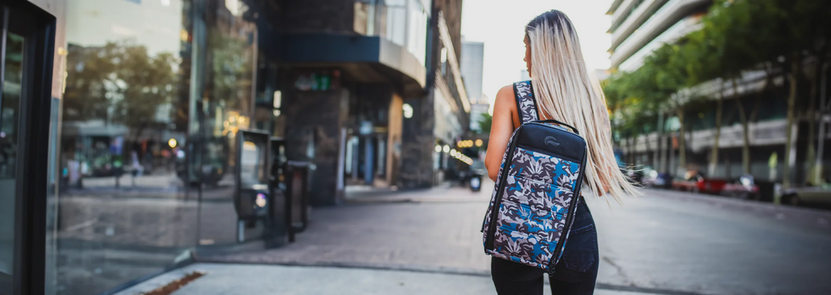 backpack for urban travel Backpack, L/BEIGE Discreet Quick Urban Commuter Backpacks Add Value