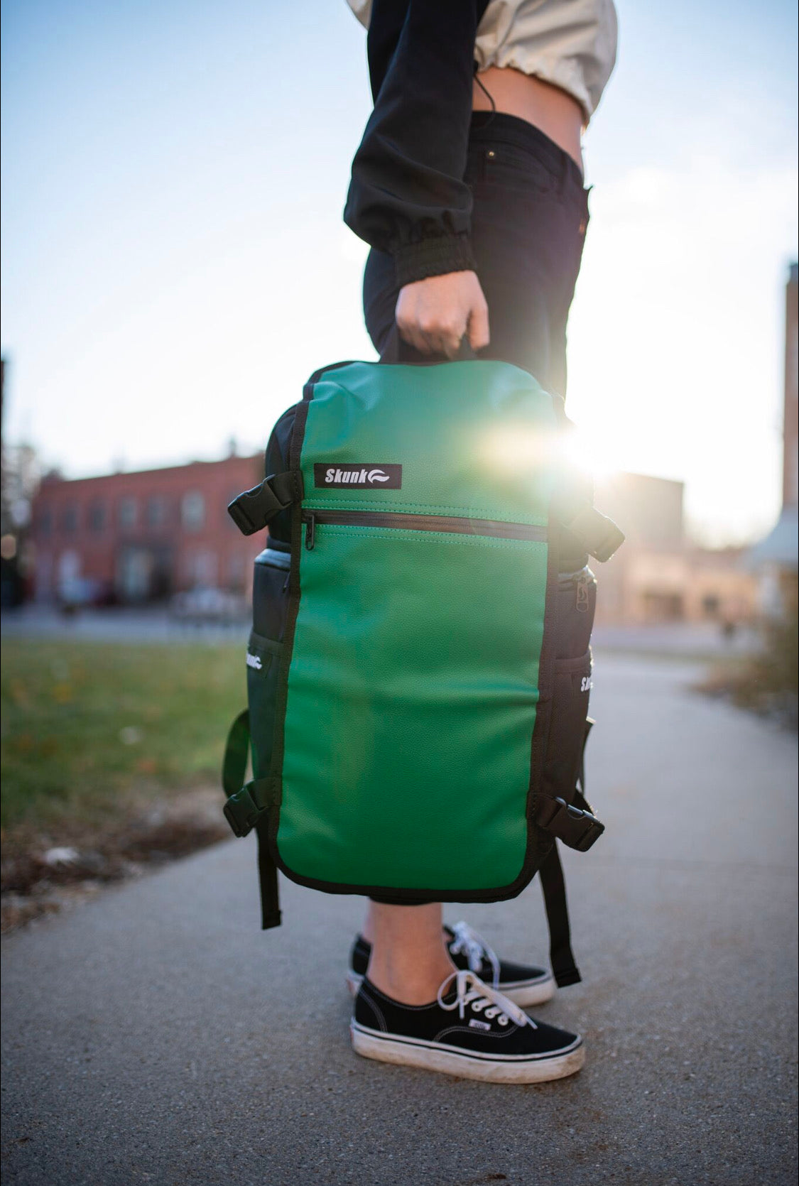 Green Leather- Faceoff®