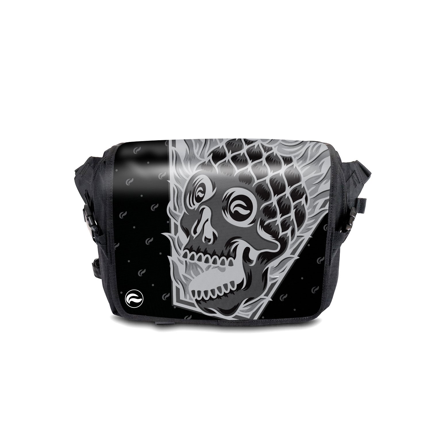 Pineapple Skull Black - Faceoff® Messenger