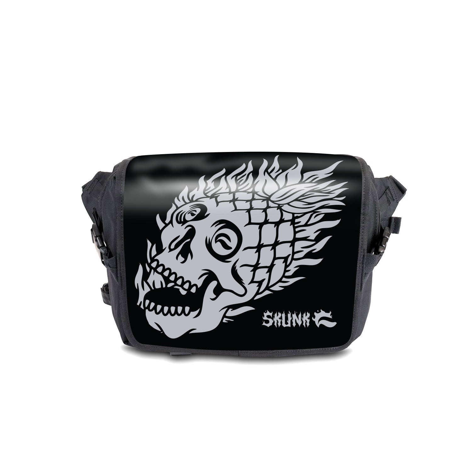 Pineapple Skull Black - Faceoff® Messenger