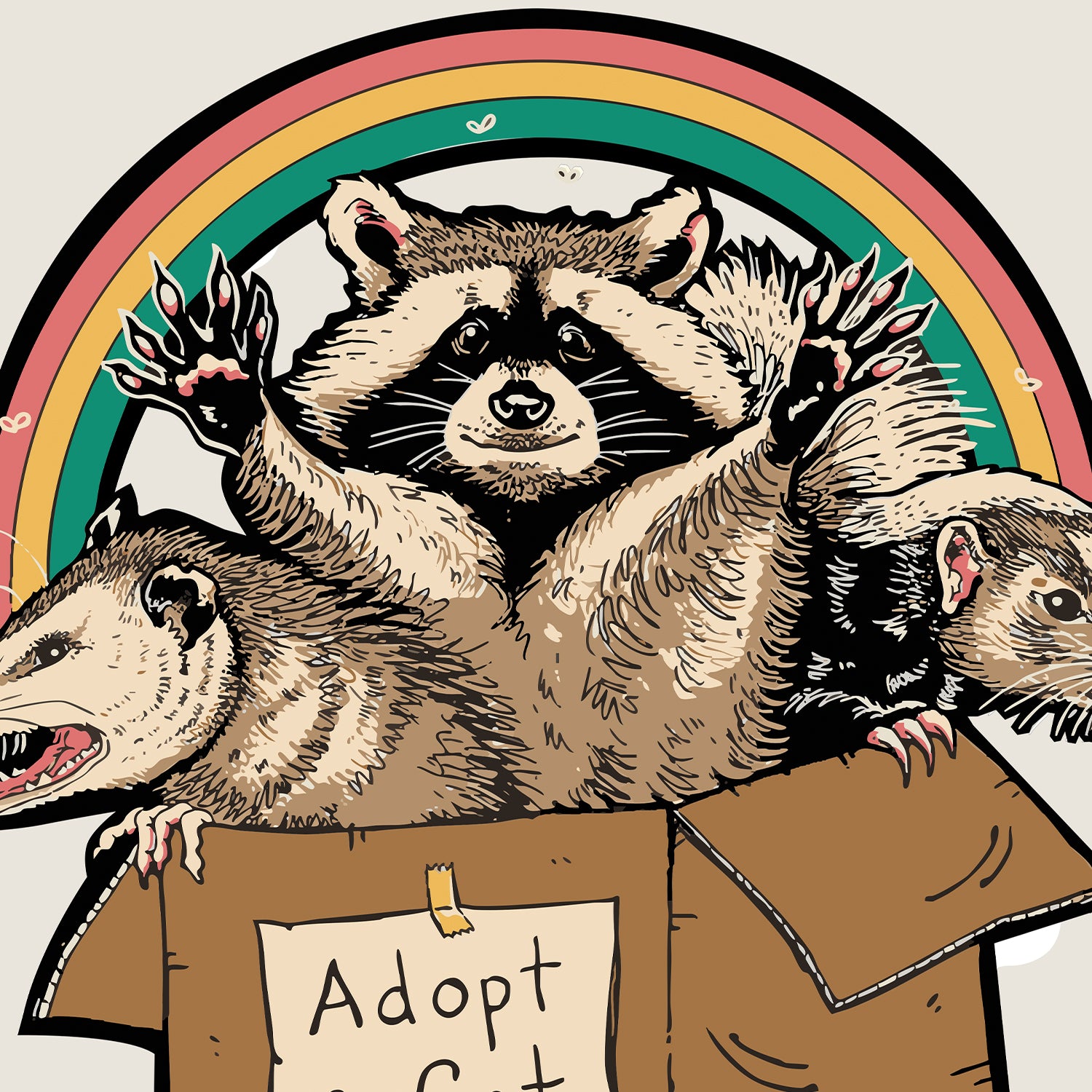Adopt A Cat - Faceoff® SE White